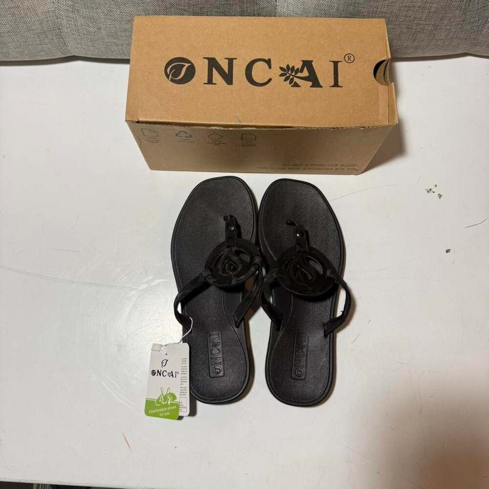 ONCAI OW6F9 Medallion Flip Flop Sandals